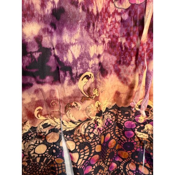 Lane Bryant Multicolor Abstract Print Tunic Top Size 14/16 - Picture 12 of 12